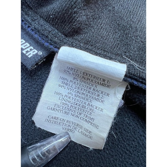 Marmot Windstopper Softshell Jacket Mens Medium Blue Full Zip Hiking Outdoor - Picture 9 of 12